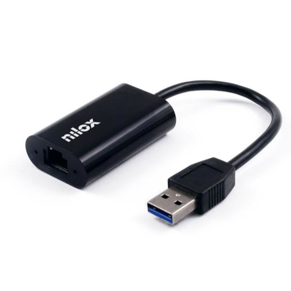 EAN 8436556140099 - Nilox ADATTATORE USB A - RJ45 M/H Interno Ethernet / WLAN 1000 Mbit/s imagen 1