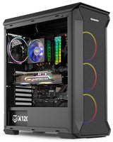 Caja Pc Nox Atx Hummer Quantum 1xusb3.0 2xusb2.0 Negro Argb