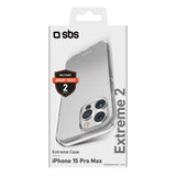 Funda Sbs Extreme 2 Iphone 15 Pro Max Transp.