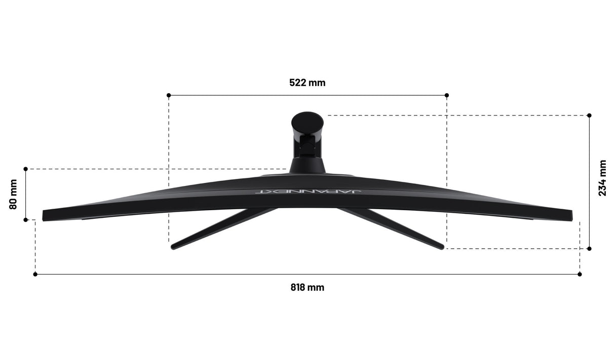 EAN 4589511188927 - JAPANNEXT JN-IPS340UWQHD60C-C65W-HS pantalla para PC 86,4 cm (34") 3440 x 1440 Pixeles UltraWide Quad HD  imagen 6