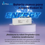 Bateria Xiaomi Robot 1c Inr18650 Ma1-4s1p-Sc, 3200mah, 47.36wh