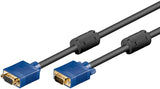 Full Hd Svga Monitor Extension Cable, Blue-Black, 1.8 M - Vg