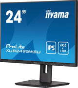 Monitor Iiyama 61.1cm 24" Xub2495wsu-B5 16:10 Hdmi+Dp+Usb Ips Bl Retail