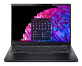 Portátil  Acer Travelmate P6 Tmp614-73 Intel Core Ultra 5 125h   (14") Wsxga+ 16 Gb Lpddr5x-Sdram 512 Gb Ssd Wi-Fi 7 (802.11be) Windows 11 Pro Negro