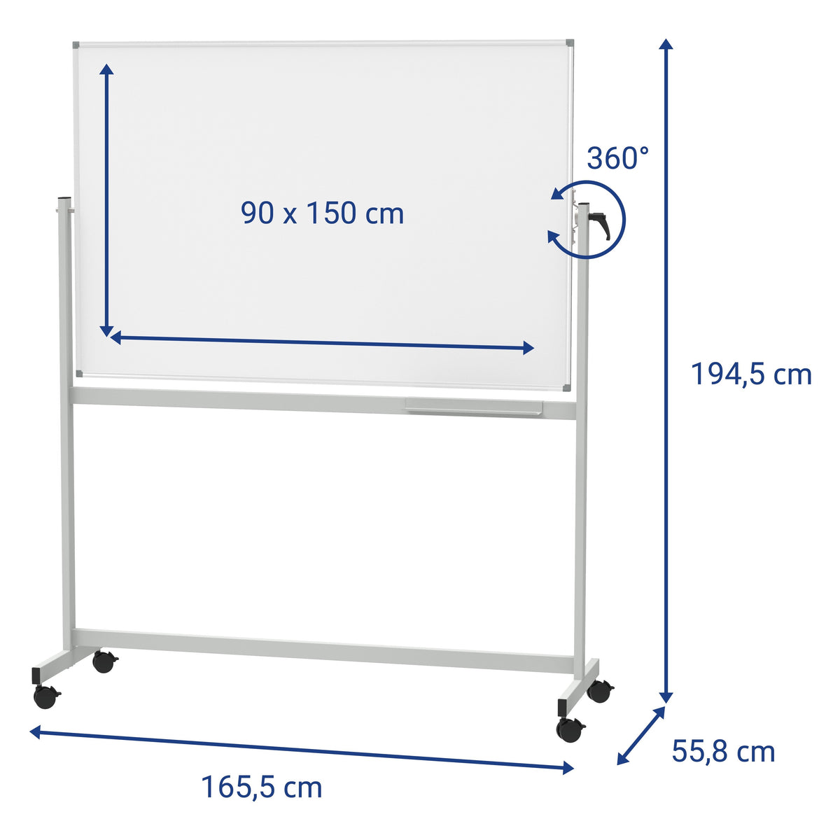 EAN 4002390062336 - MAUL 6459384 pizarrón blanco 1000 x 1500 mm Plástico Magnético imagen 5
