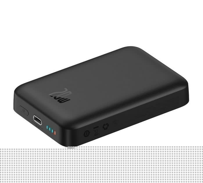 Baseus Power Bank 10000 Mah 20w Magnetic Mini Fast Charging With Magsafe Black Ppcx070001