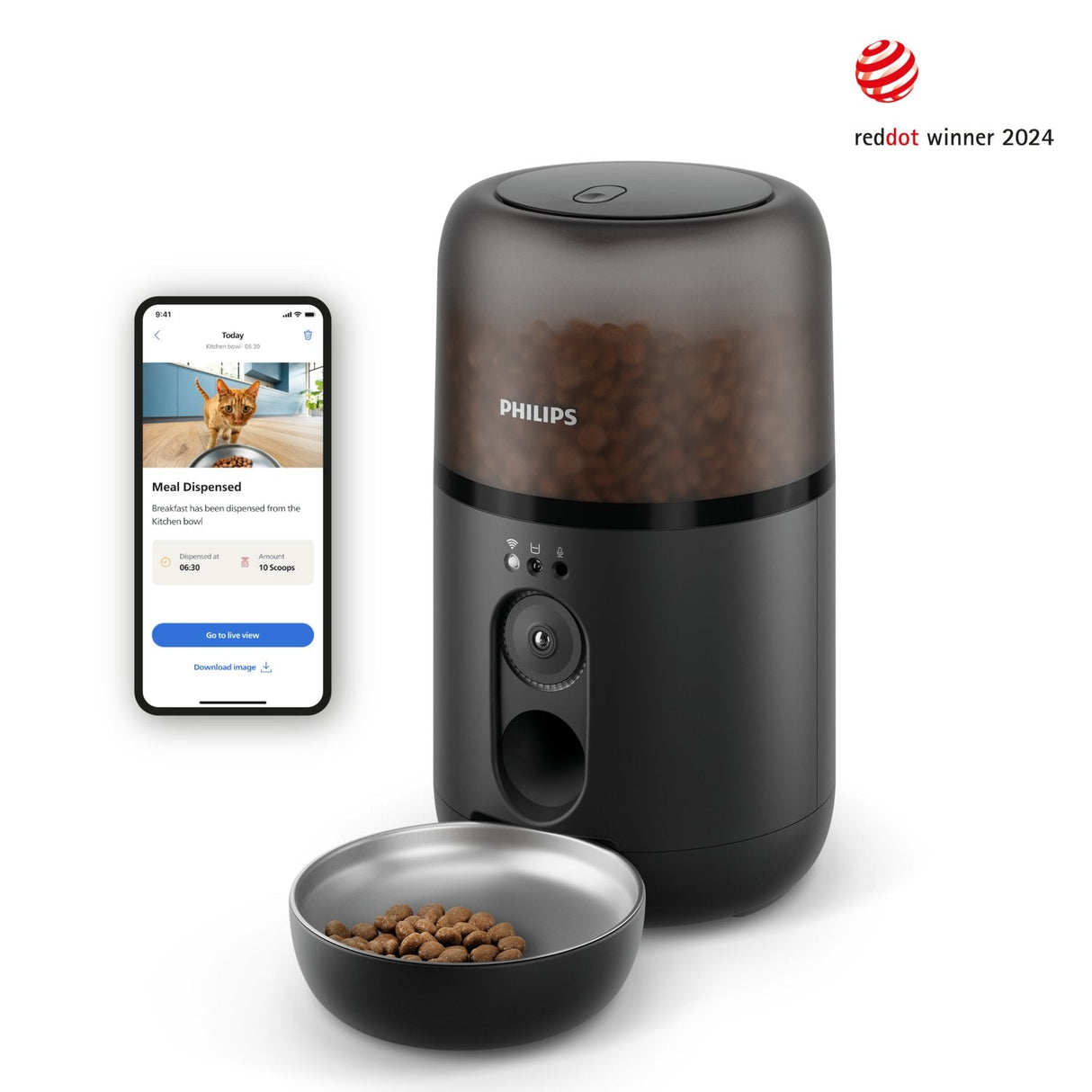 Philips 5000 Series Smart Feeder Paw5320 02, Black