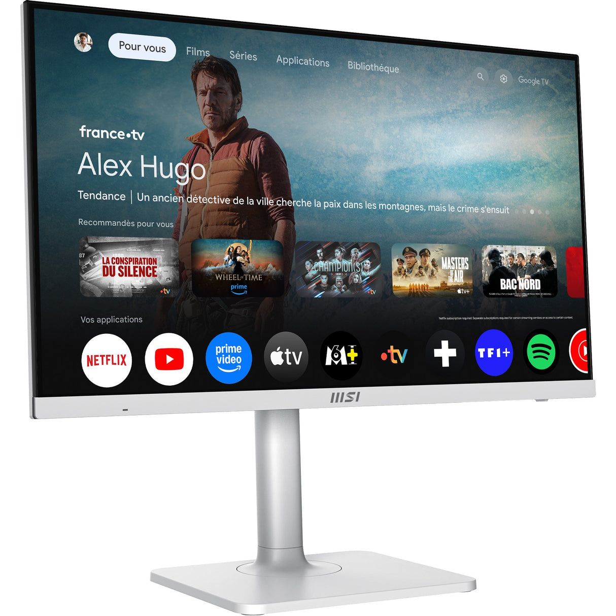 EAN 4711377256889 - MSI Modern MD272UPSW pantalla para PC 68,6 cm (27") 3840 x 2160 Pixeles 4K Ultra HD Blanco imagen 6