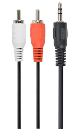 Gembird Cable Audio 3.5mm(M) A 2 Rca(M) 0.2 Mts