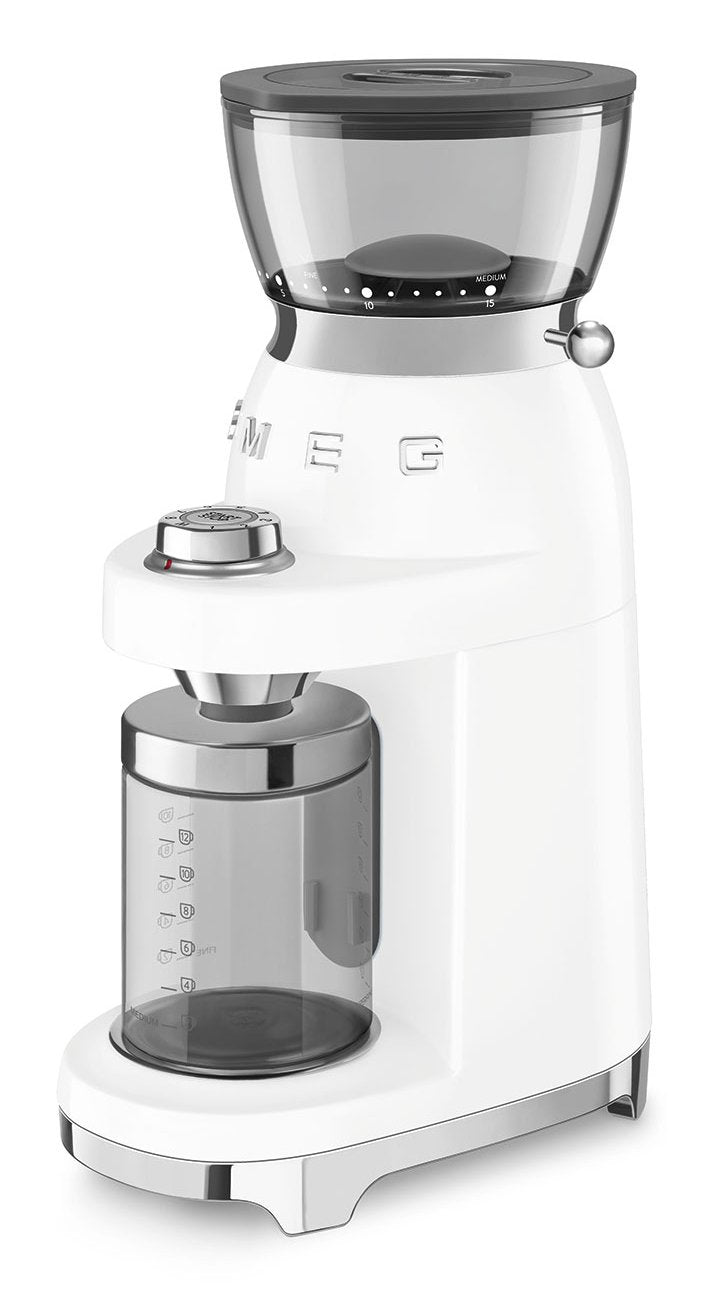 EAN 8017709355319 - Smeg CGF03WHEU molinillo de café 150 W Blanco imagen 4