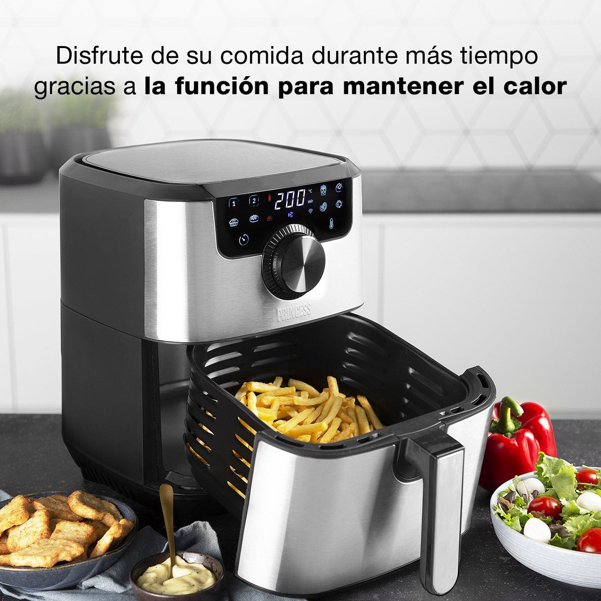 Princess 1820741037 Smarte Freidora De Aire - 4,5 L