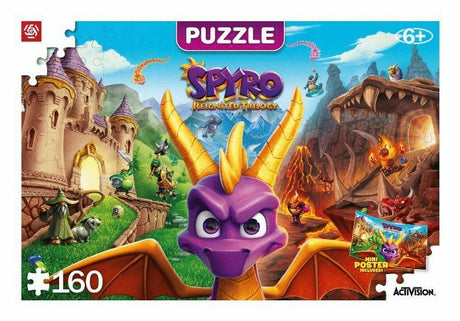 EAN 5908305240389 - Cenega Spyro Reignited Trilogy Puzzle Puzzle rompecabezas 160 pieza(s) Videojuego imagen 1