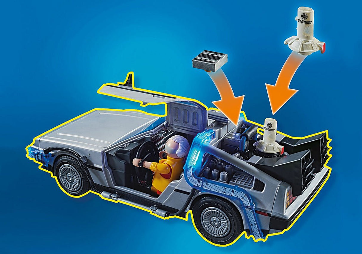 Playmobil 70634 Back To The Future Part Ii Persecución Con Hoverboard