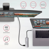 EAN 8595247907011 - Axagon HMC-HCR3A 3x USB-A+ HDMI+ SD/microSD USB-C 3.2 Gen 1 hub 20cm Alámbrico USB 3.2 Gen 1 (3.1 Gen 1)  imagen 4