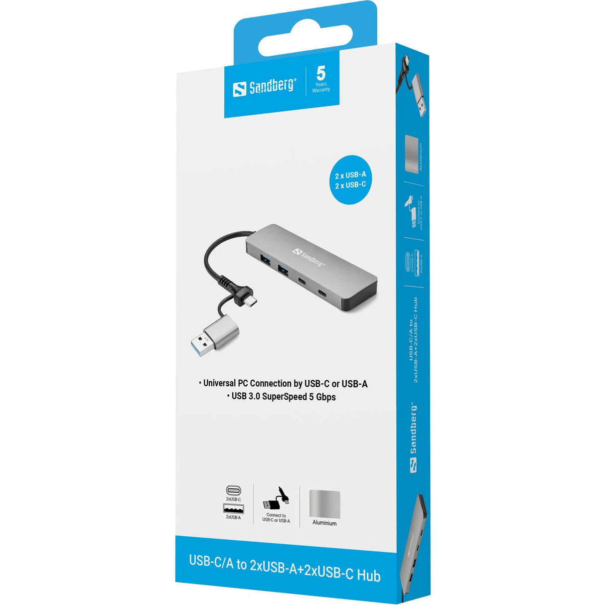 Usb-C/A To 2xusb-A+2xusb-C Hub Usb-C/A To 2xusb-A+2xusb-C Hub