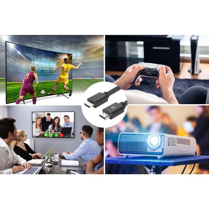 EAN 766623356718 - Manhattan 356718 cable HDMI 22,5 m HDMI tipo A (Estándar) Negro imagen 5