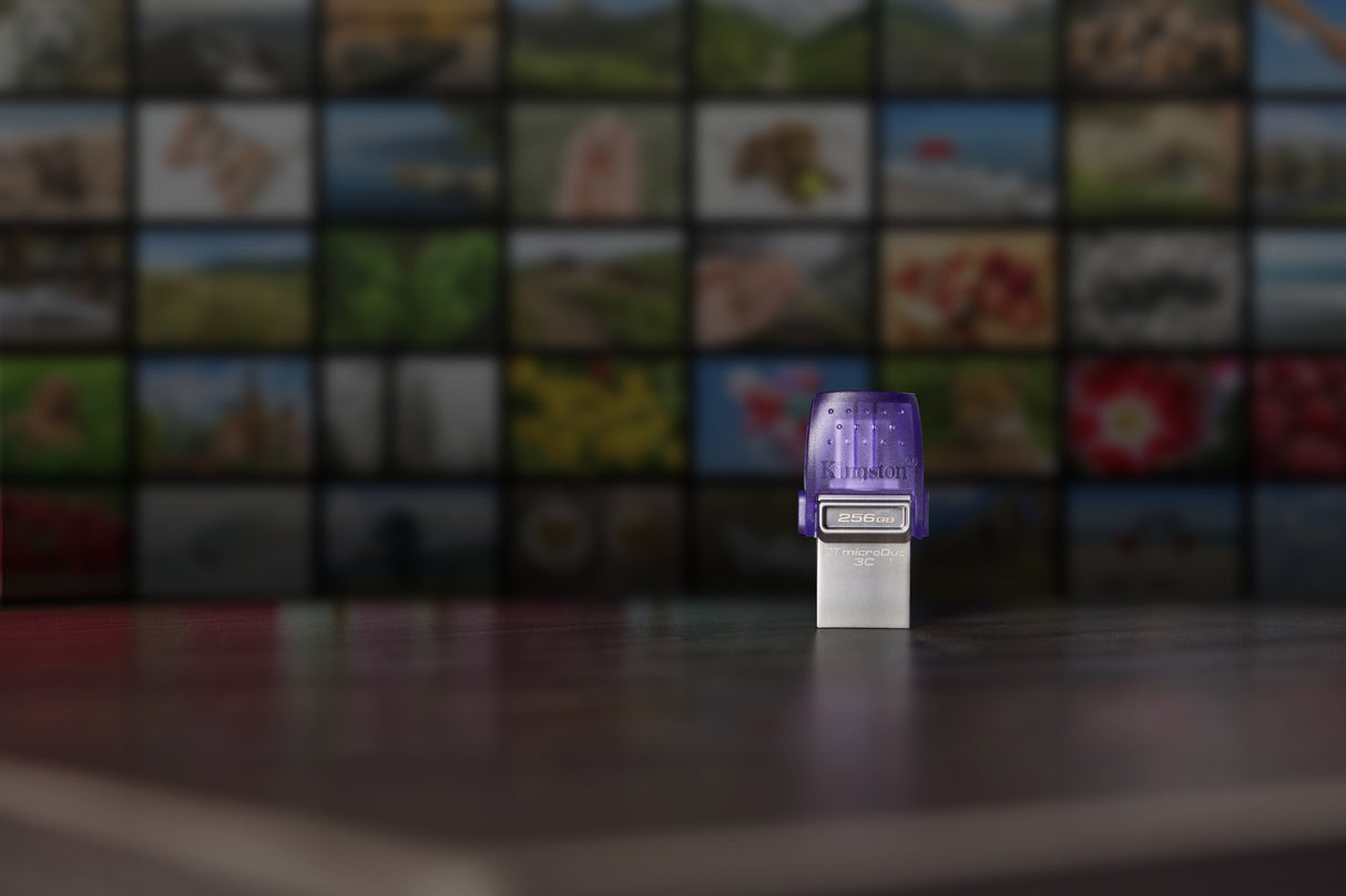 Pendrive Kingston Datatraveler Microduo 3c 256gb Usb3.2