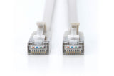 Digitus Cable De Red Cat 6a F/Ftp Slim 0,50m Gris 10 Unidades