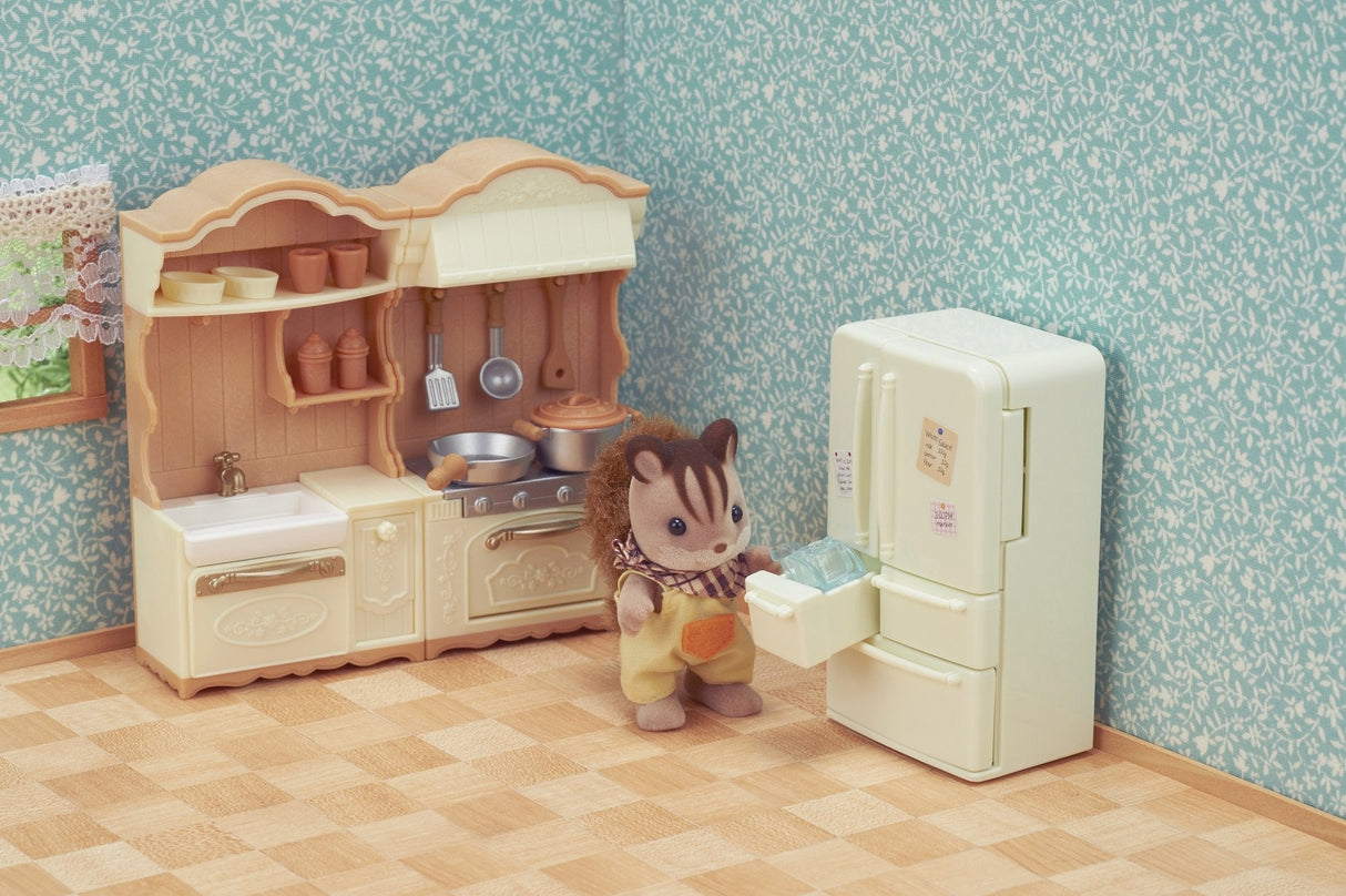 Epoch Sylvanian Families - Landhaus Cocina Con Frigorífico 5341