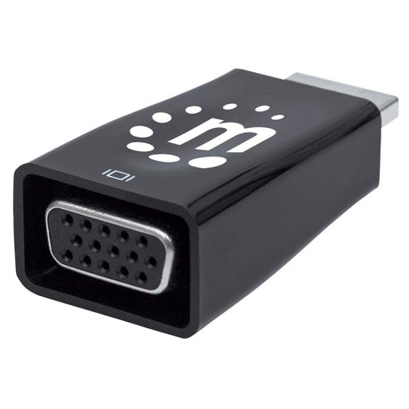 EAN 0766623151542 - Manhattan 151542 cambiador de género para cable VGA, 3.5mm Negro imagen 3
