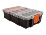 Sortimentsbox Mit 11 Fächern 220 X 155 X 60 Mm Naranja   Schwarz