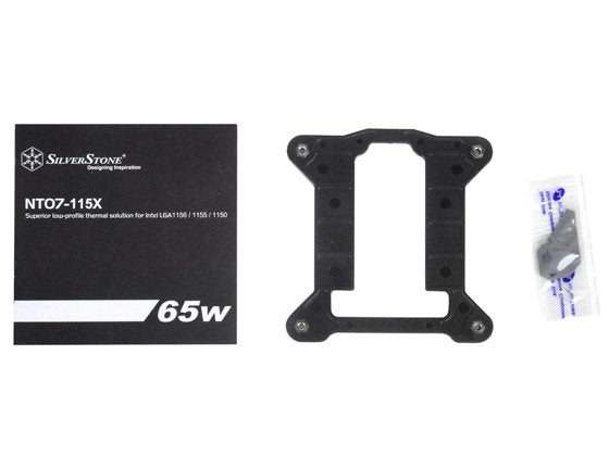 Silverstone Nitrogon Cpu Cooler Sst-Nt07-115x 80mm Pwm, Low Profile, Intel