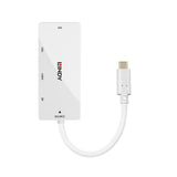 EAN 4002888432795 - Lindy 43279 base para portátil y replicador de puertos USB 3.2 Gen 1 (3.1 Gen 1) Type-C Blanco imagen 2