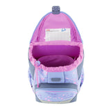 Mochila Escolar Herlitz Ultralight Violeta/Rosa, Estuche Estudiante Con 16 Piezas, Mocasines Ovalados, Bolsa De Deporte, 2 Aplicaciones 50046157