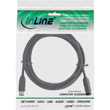 Inline Firewire 400 A 800 1394 Cable 6 A 9 Pin Macho 1m