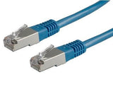 Roline S/Ftp (Pimf) Patch Cord Cat.6, Blue 1.0m Cable De Red Azul