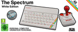 Consola - Koch Media The Spectrum White Edition, 48 Juegos Legendarios, Experiencia Retro, Blanco