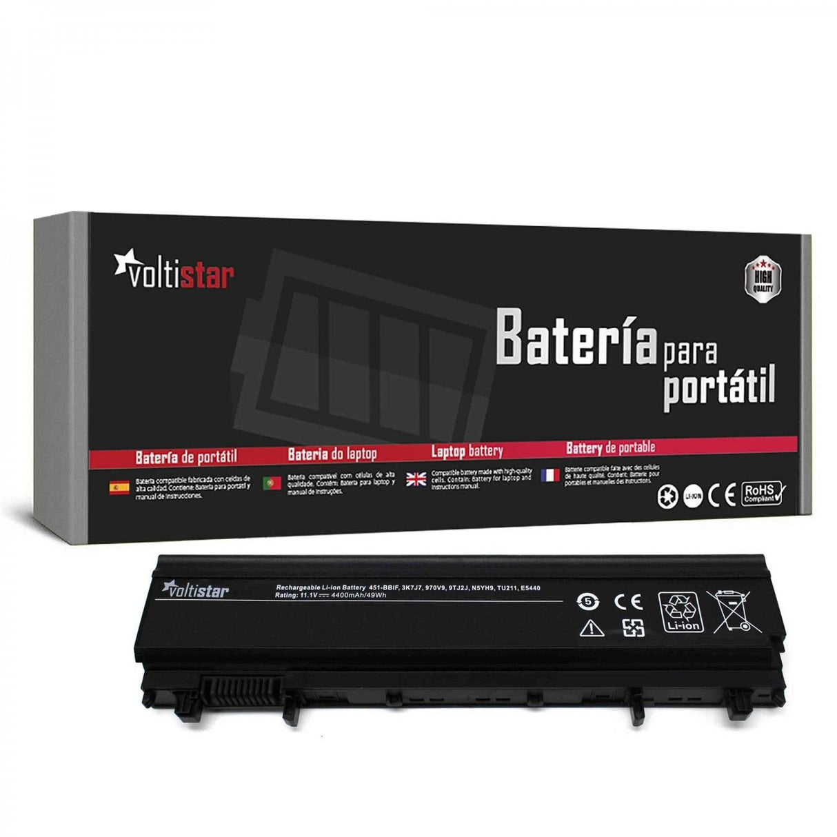 Batería Para Portátil Dell Latitude E5440 E5540