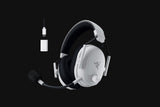 Razer Negroshark V3 Pro (Blanco/Negro, Anc, 2,4 Ghz-Dongle, Bluetooth, Usb, 3,5 Mm Klinke) Rz04-05400200-R3m1