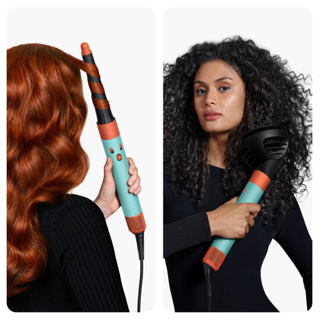 EAN 5025155099070 - Dyson Airwrap i.d. Herramienta de peinado con múltiples accesorios Caliente Negro, Naranja, Verde azulado imagen 4
