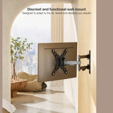 Soporte Pared Pantallas 13-43" Gira/Incli Negro