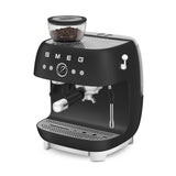 Smeg Kaffeemaschine Man. Mahlwerk Egf03blmeu, Thermoblock, Dampfdüse, 1l,...