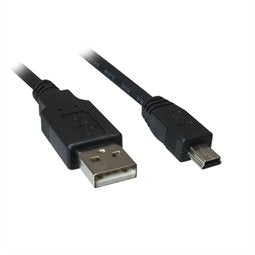 Cable Sharkoon 4044951015573  Usb 2 M Usb 2.0 Usb A Mini-Usb B Negro Negro, 2 M, Usb A, Mini-Usb B, Usb 2.0, Macho/Macho, Negro