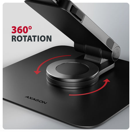EAN 8595247909206 - Axagon STND-LRB Laptop-Ständer, 360° drehbar, Doppelgelenk, verlängerbar Soporte para ordenador portátil  imagen 3