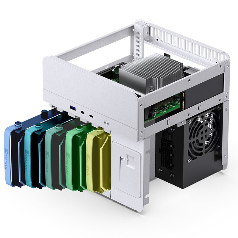 Jonsbo N2 Mini-Itx Nas Carcasa - Blanco