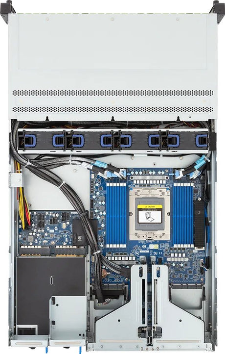 EAN 4719331870393 - GIGABYTE R263-Z36-AAJ1 - rev. 3.x LGA 6096 Bastidor (2U) Negro, Acero imagen 3