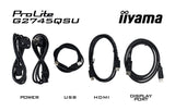 EAN 4948570124749 - iiyama G-MASTER G2745QSU-B2 pantalla para PC 68,6 cm (27") 2560 x 1440 Pixeles Wide Quad HD LED Negro imagen 11