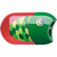 EAN 6933256628602 - Faber-Castell 183525 sacapuntas Sacapuntas manual Verde, Rojo imagen 1