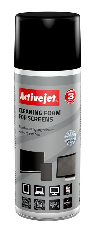 Activejet Espuma Para Limpieza De Pantallas Crt Aoc-101 (400 Ml)