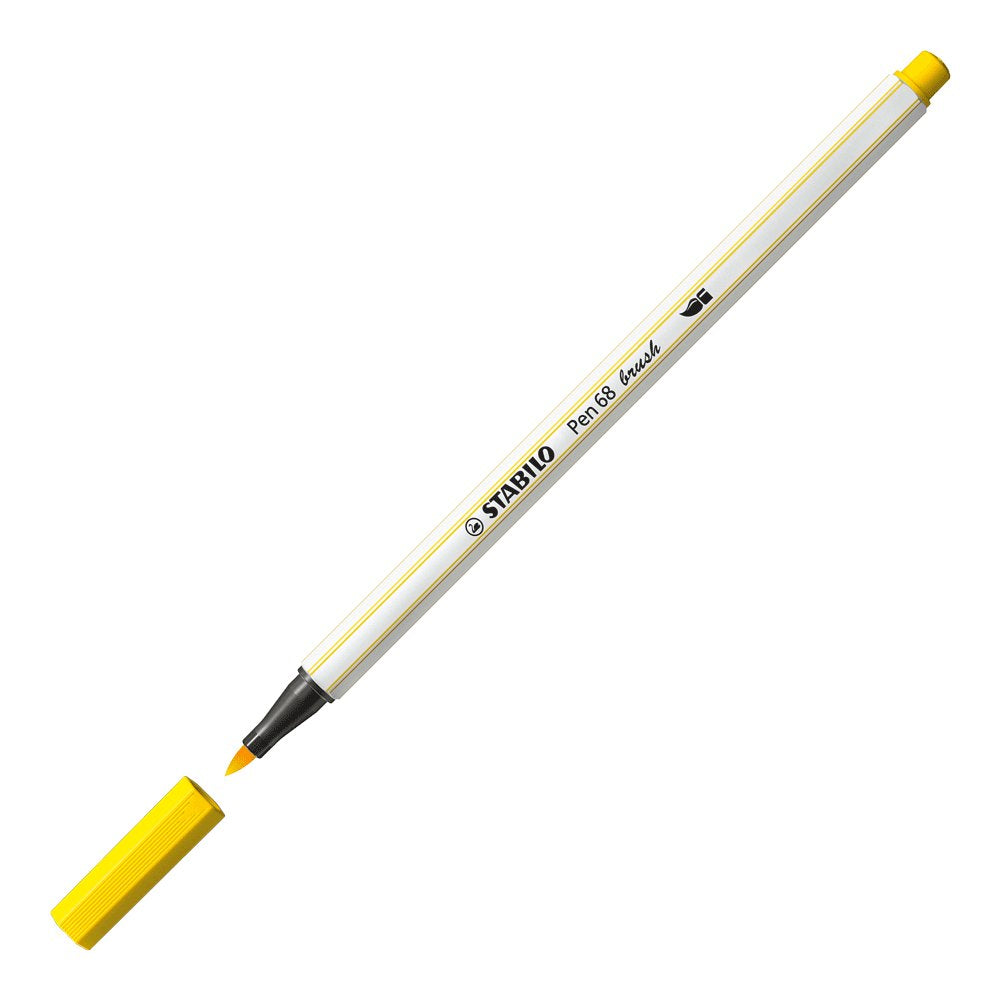 Stabilo Rotuladores Pen 68 Brush Estuche De Carton 24 Colores
