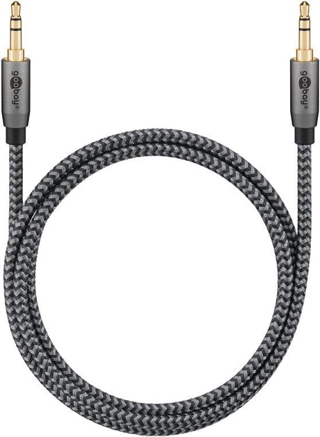 EAN 4040849652745 - Goobay 65274 cable de audio 2 m 3,5mm TRS Negro, Plata imagen 3