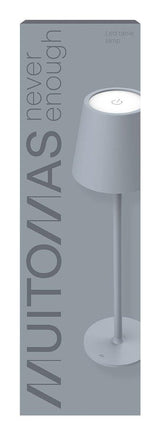 Muitomas Table Led Lamp Gray Tablelampgr