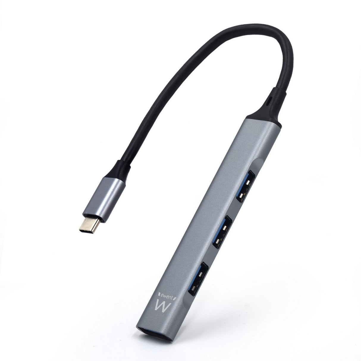 Hub Usb Ewent 4 Puertos 1 X Usb 3.2 3 X Usb 2.0 Usb Tipo C