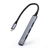 Hub Usb Ewent 4 Puertos 1 X Usb 3.2 3 X Usb 2.0 Usb Tipo C