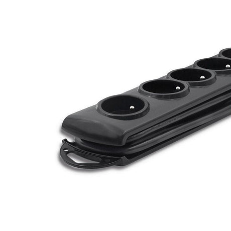 EAN 5901878501710 - Qoltec 50171 limitador de tensión Negro 7 salidas AC 230 V 1,5 m imagen 3
