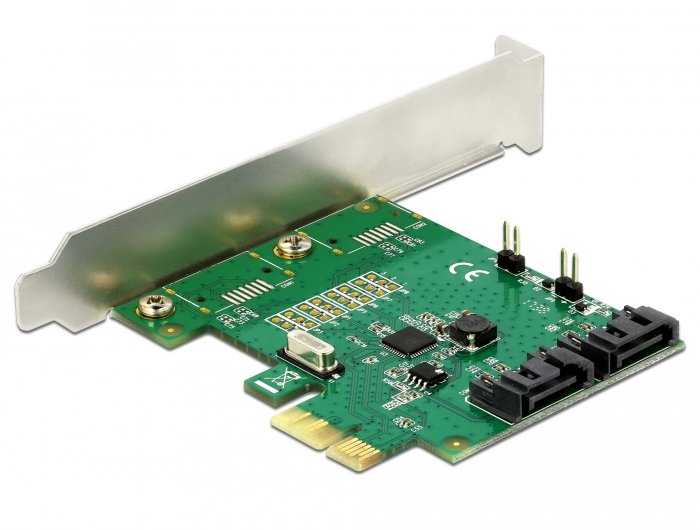 Delock 90392 Tarjeta Pci Express De 2 Puertos Sata Con Raid
